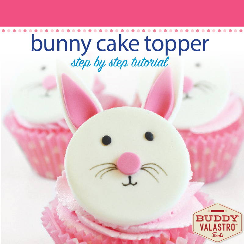 Bunny Cake Topper Tutorial