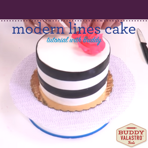 Modern Lines Cake