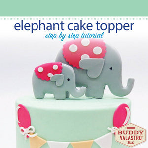 Elephant Cake Topper