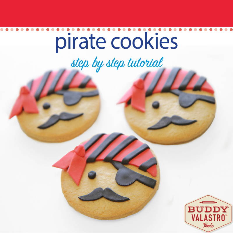 Pirate Cookie Tutorial