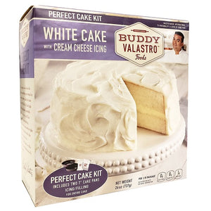 White Cake Mix Kit with Cream Cheese Icing Mix